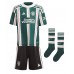 Camisa de Futebol Manchester United Marcus Rashford #10 Equipamento Secundário Infantil 2023-24 Manga Curta (+ Calças curtas)